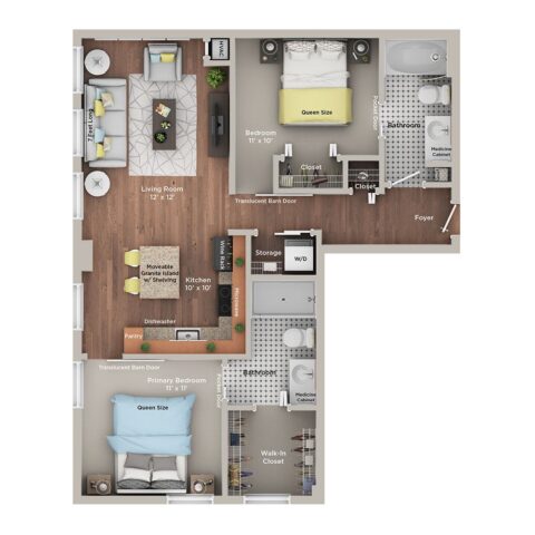 2 bedroom apartment for rent