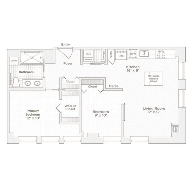 2 bedroom apartment for rent